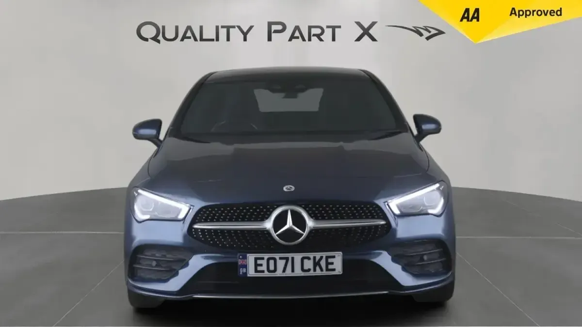 Used Mercedes CLA180 AMG Line Premium 2021 Blue Sedan
