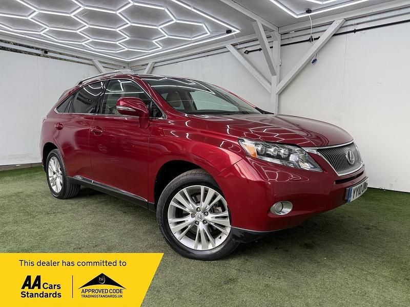 Used Lexus RX450h 2010 Red SUV