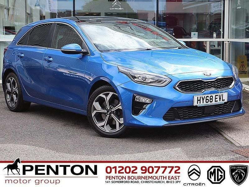 Blue Used 2018 Kia Ceed First Edition Hatchback | £11,990 (Fair price) - Image 1/4