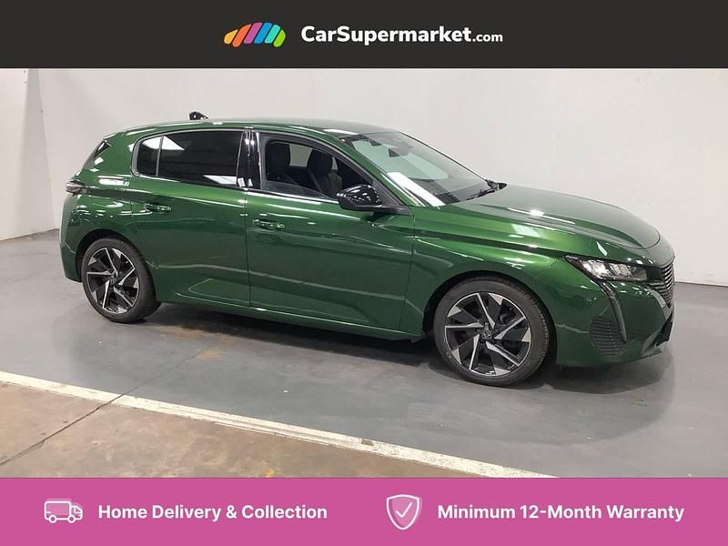 Green Used 2022 Peugeot 308 Allure Premium Hatchback | £15,197 (Fair price) - Image 1/4