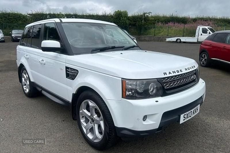 White Used 2013 Land Rover Range Rover Sport Black Edition SUV | £7,845 (Good price) - Image 1/1