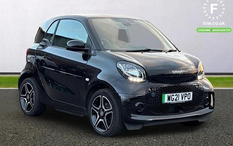 Black Used 2021 Smart ForTwo Electric Drive Premium Coupe | £8,999 (Fair price) - Image 1/4