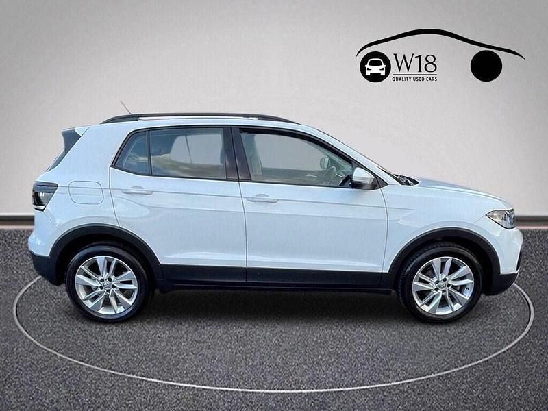 Used VW T-Cross SE 115 HP (84 kW) 2019 White SUV