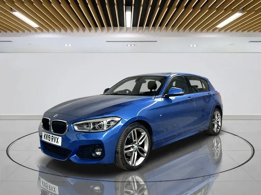 Usado BMW 116 M Sport 2019 Azul Utilitario