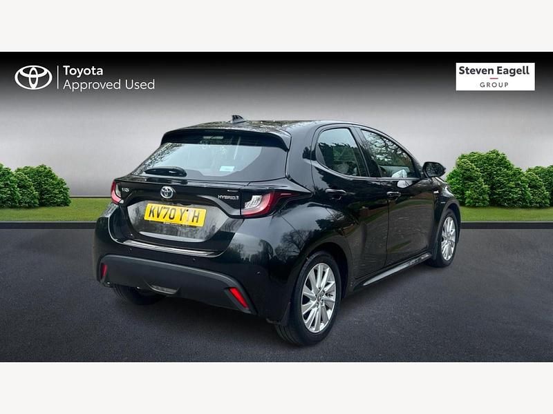 Used Toyota Yaris Hybrid 116 HP (85 kW) 2020 Black Hatchback