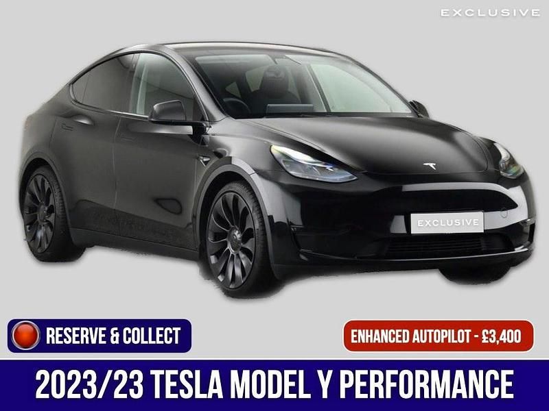 Black Used 2023 Tesla Model Y Performance SUV | £34,950 (Fair price) - Image 1/4