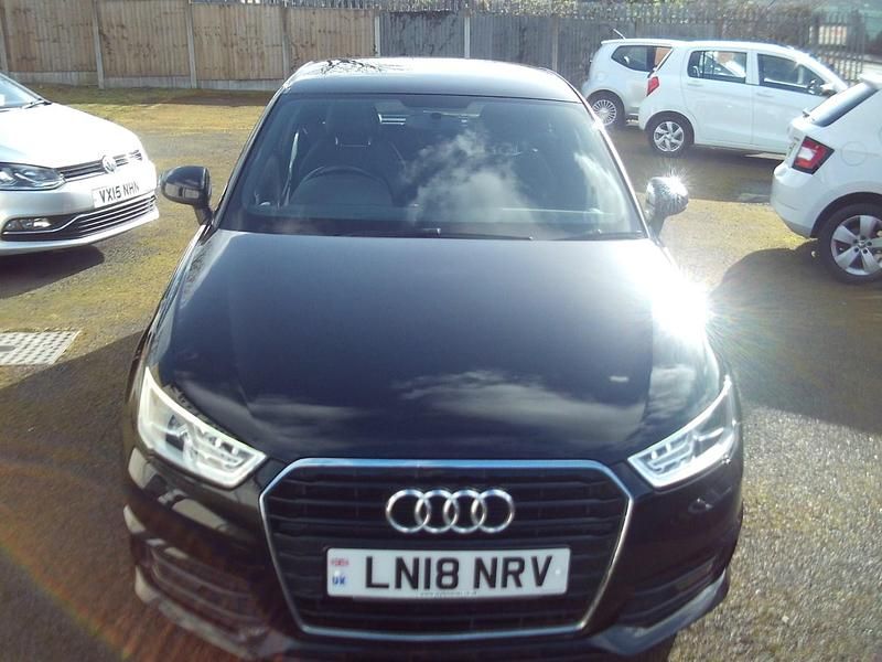 Used Audi A1 S-Line 2018 Black Hatchback