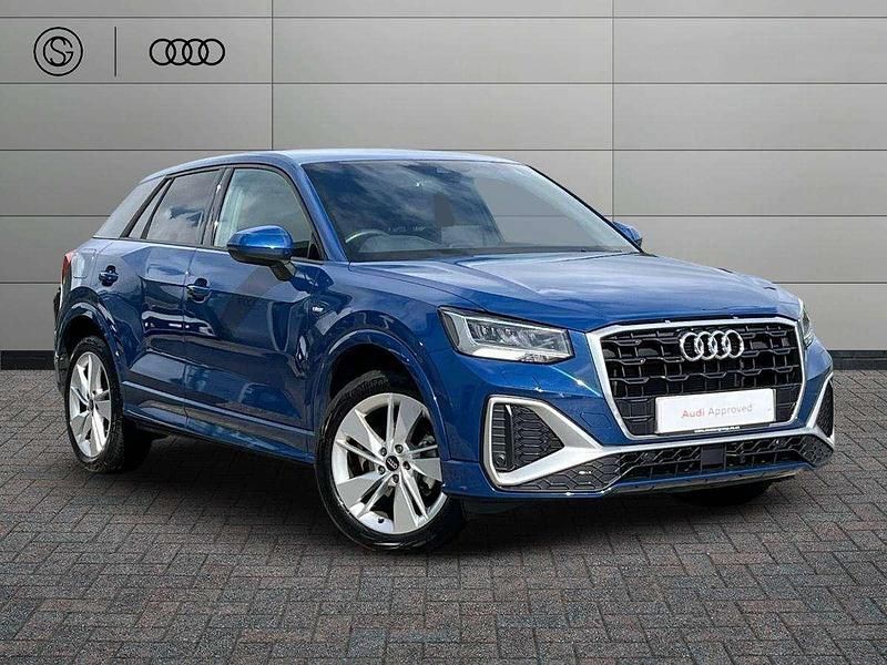 Blue Used 2025 Audi Q2 S-Line SUV | £28,991 - Image 1/4