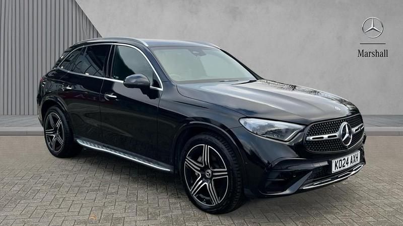 Used Mercedes GLC300 AMG Line Premium 269 HP (197 kW) 2024 Obsidian black metallic SUV