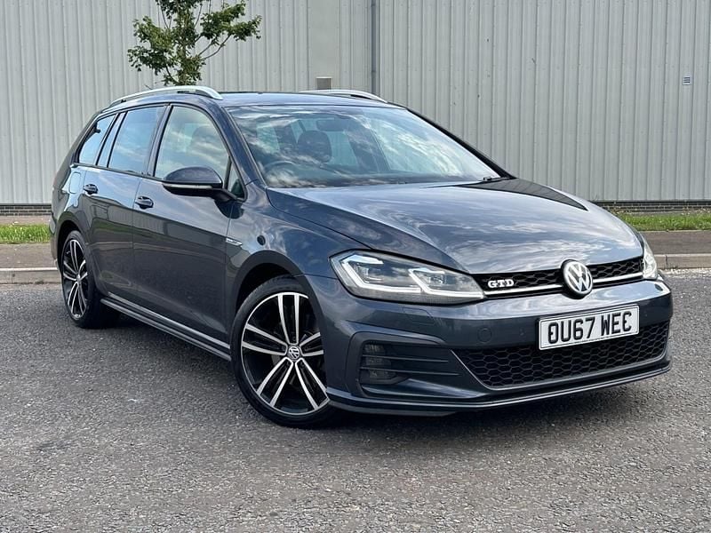 Blue Used 2017 VW Golf VII GTD Estate | £13,995 (Fair price) - Image 1/4