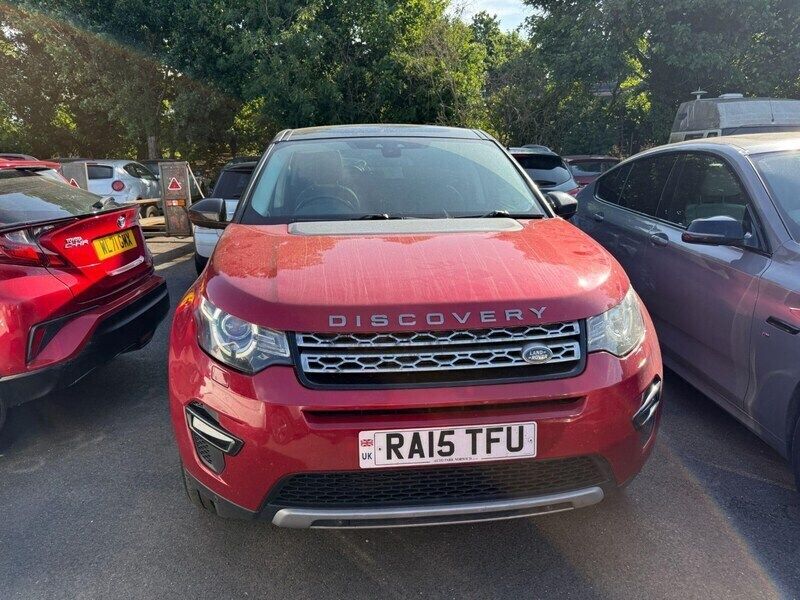 Red Used 2015 Land Rover Discovery Sport HSE SUV | £9,495 (Fair price) - Image 1/2