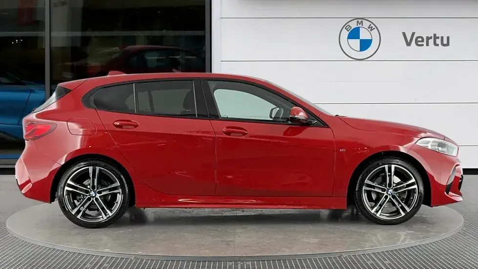 Used BMW 118 M Sport 136 HP (100 kW) 2024 Red Hatchback