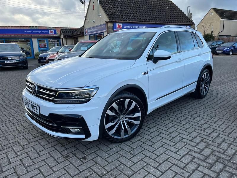 Used VW Tiguan R-line 150 HP (110 kW) 2017 White SUV