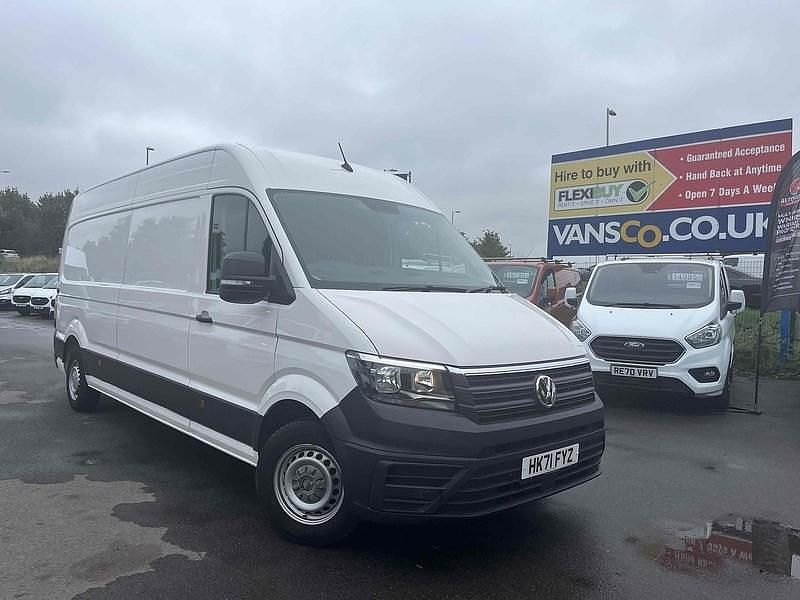 White Used 2021 VW Crafter Trendline Van | £18,995 (Fair price) - Image 1/4