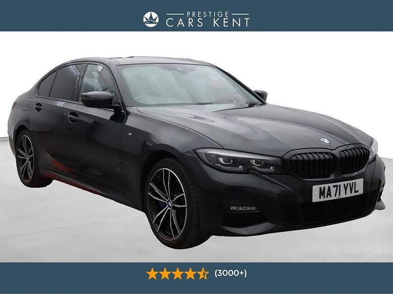 Black Used 2021 BMW 330e M Sport Sedan | £26,650 (A bit pricey) - Image 1/3