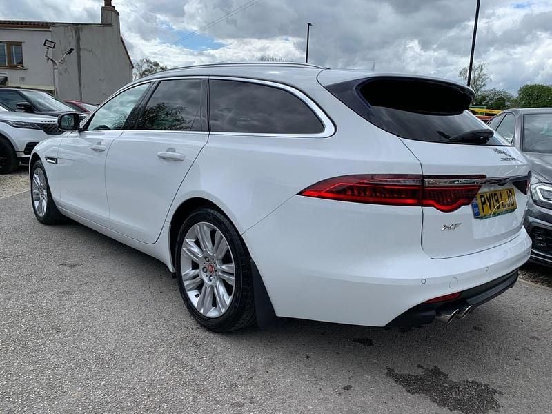 Used Jaguar XF Prestige 2019 White Estate