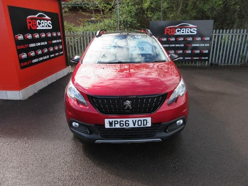 Used Peugeot 2008 GT-line 2016 Red SUV