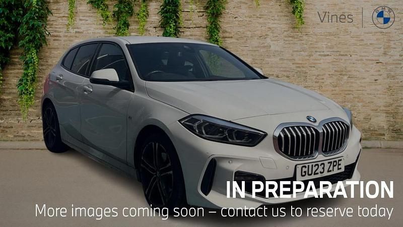 Used BMW 118 M Sport 134 HP (98 kW) 2023 White Hatchback