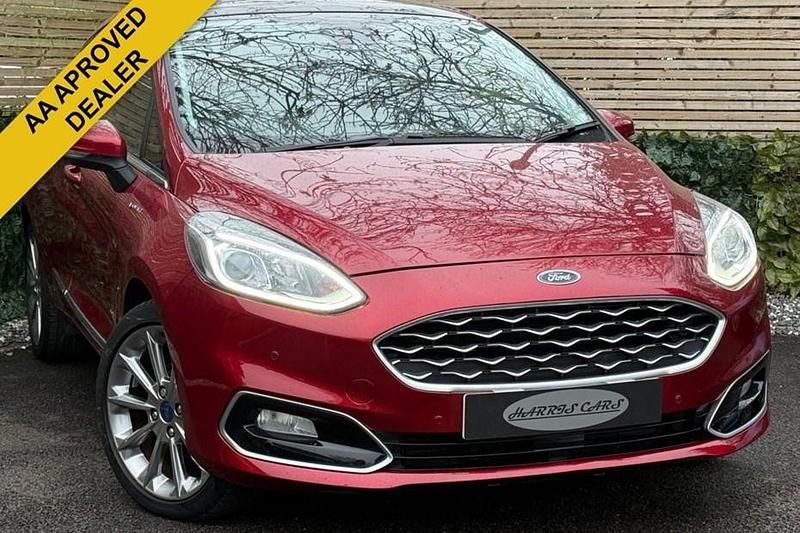 Used Ford Fiesta Vignale 125 HP (91 kW) 2019 Red Hatchback