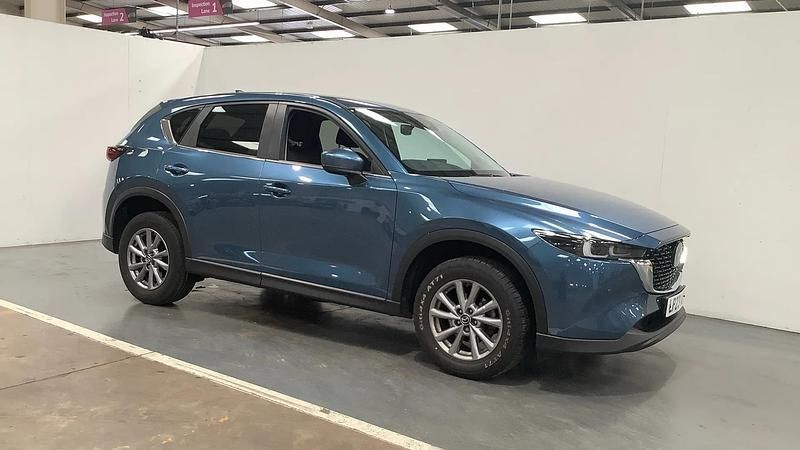 Blue Used 2023 Mazda CX-5 Center-Line SUV | £17,998 (Super price) - Image 1/4