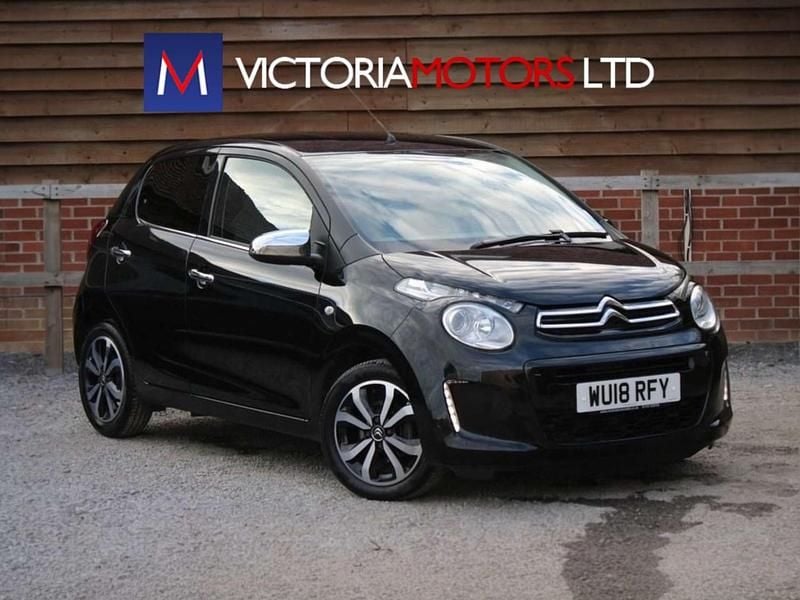 Black Used 2018 Citroën C1 Flair Hatchback | £7,995 (Fair price) - Image 1/4