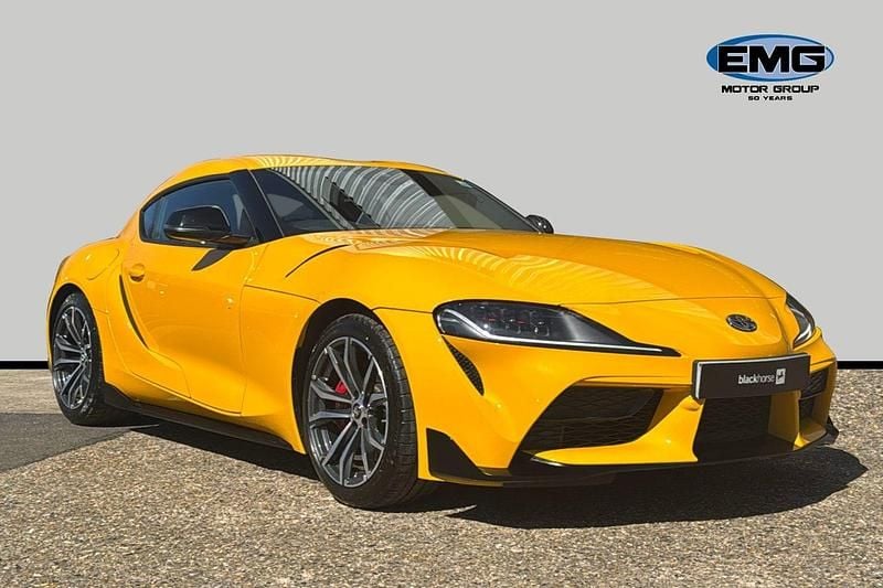 Used Toyota Supra 258 HP (189 kW) 2022 Yellow Coupe