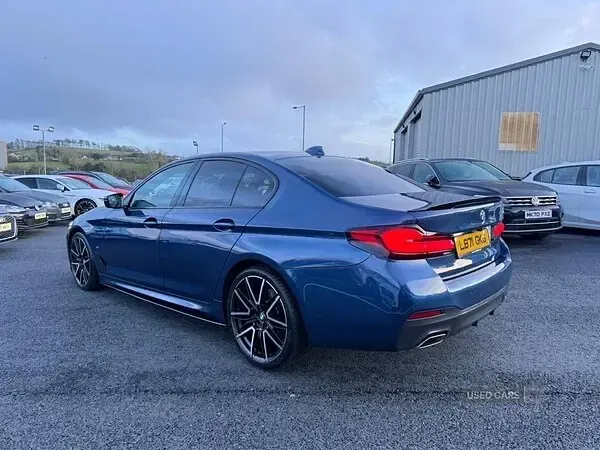 Used BMW 520 M Sport 187 HP (137 kW) 2022 Blue Sedan