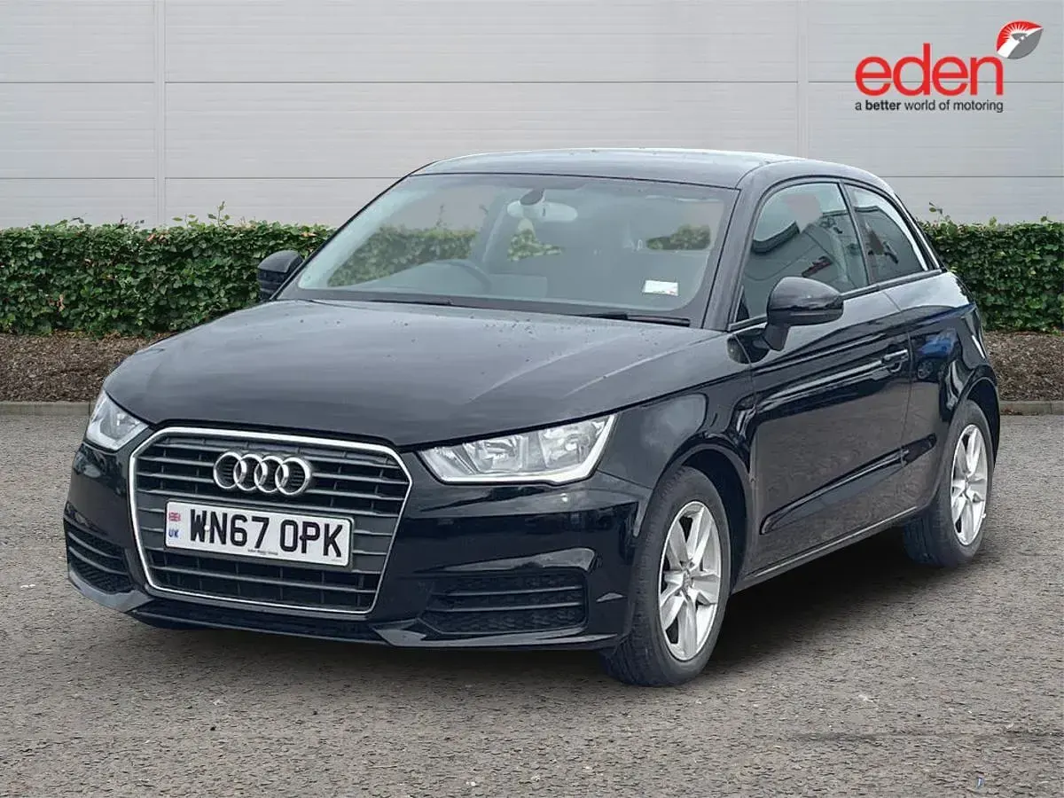 Used Audi A1 Design 125 HP (91 kW) 2017 Black Hatchback