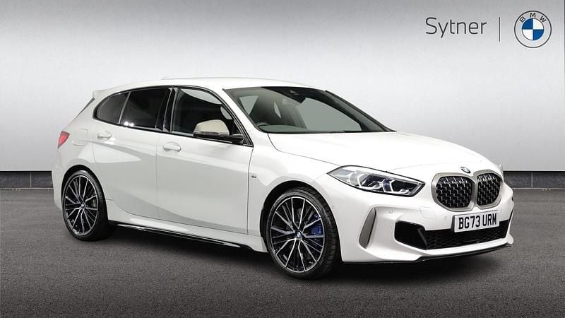 White Used 2023 BMW M135 Shadowline Hatchback | £30,500 (Fair price) - Image 1/4