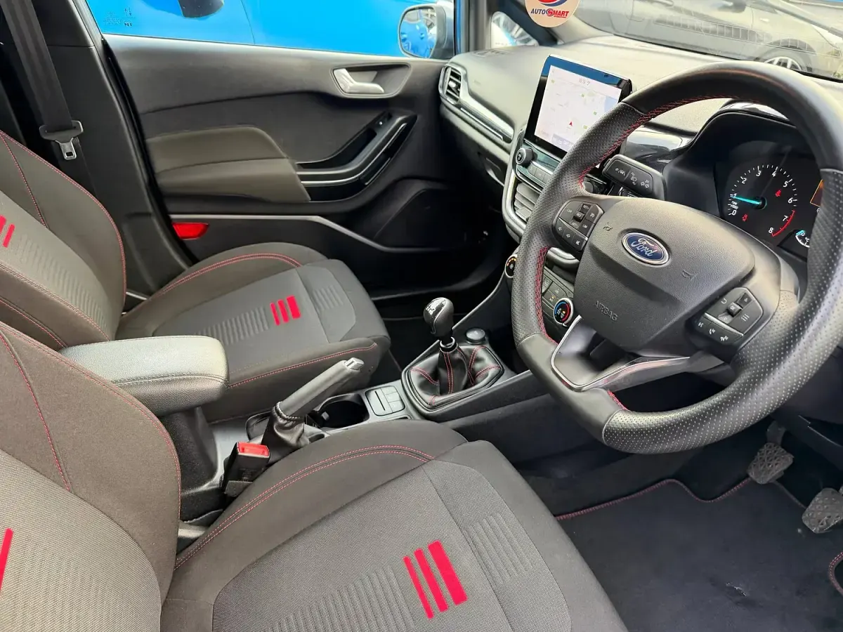 Used Ford Fiesta ST-Line 100 HP (73 kW) 2023 Blue Hatchback