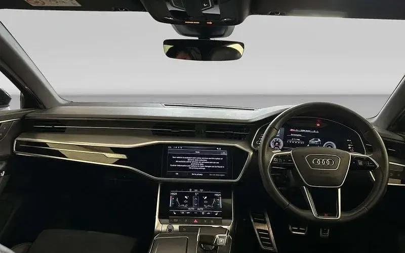 Used Audi A6 S-Line 204 HP (150 kW) 2021 Black Sedan