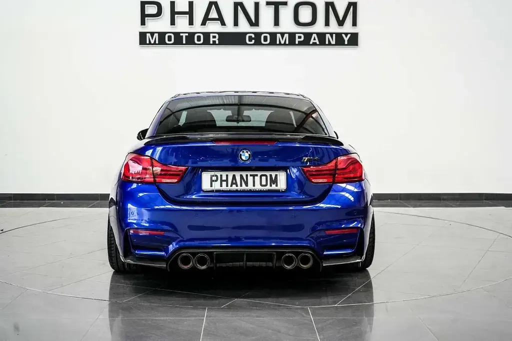 Usado BMW M4 Cabriolet Comfort Edition 431 CV (317 kW) 2018 Azul Descapotable