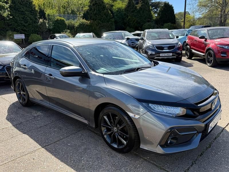 Begagnad Honda Civic SR 120 HK (88 kW) 2020 Grå Halvkombi