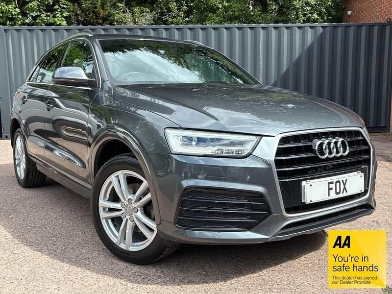 Grey Used 2016 Audi Q3 S-Line SUV | £8,994 (Fair price) - Image 1/4