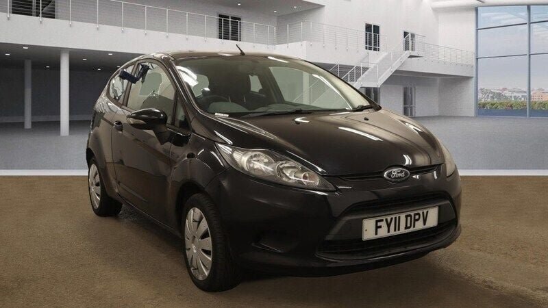 Black Used 2011 Ford Fiesta Hatchback | £1,290 (Good price) - Image 1/4