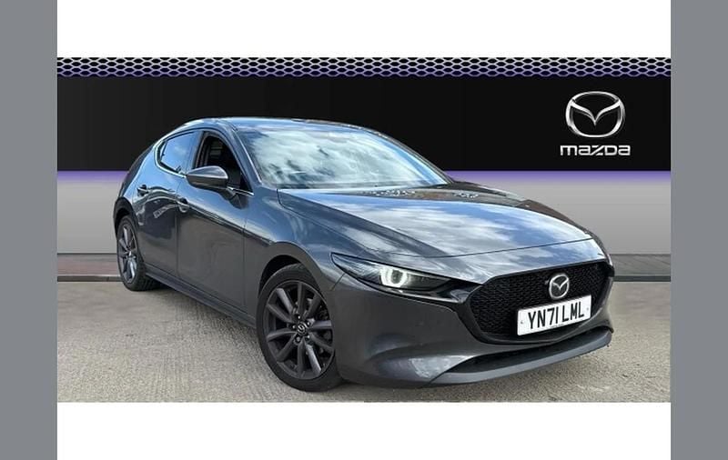 Grey Used 2021 Mazda 3 Inclusive Hatchback | £16,968 (Fair price) - Image 1/4