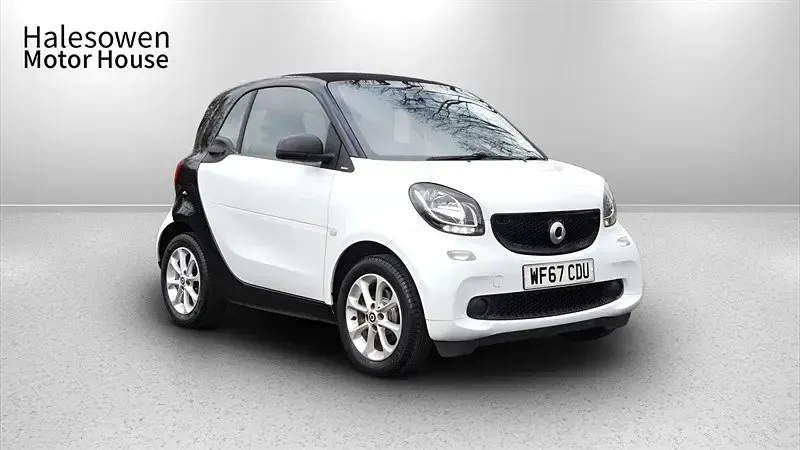 Begagnad Smart ForTwo Coupé Passion 71 HK (52 kW) 2017 Svart Sportkupé