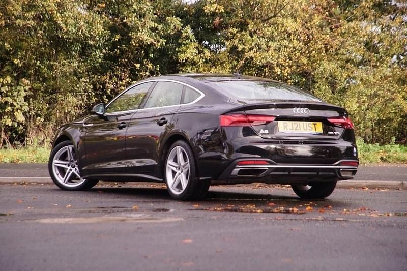 Used Audi A5 Sportback Sport 163 HP (119 kW) 2021 Black Hatchback