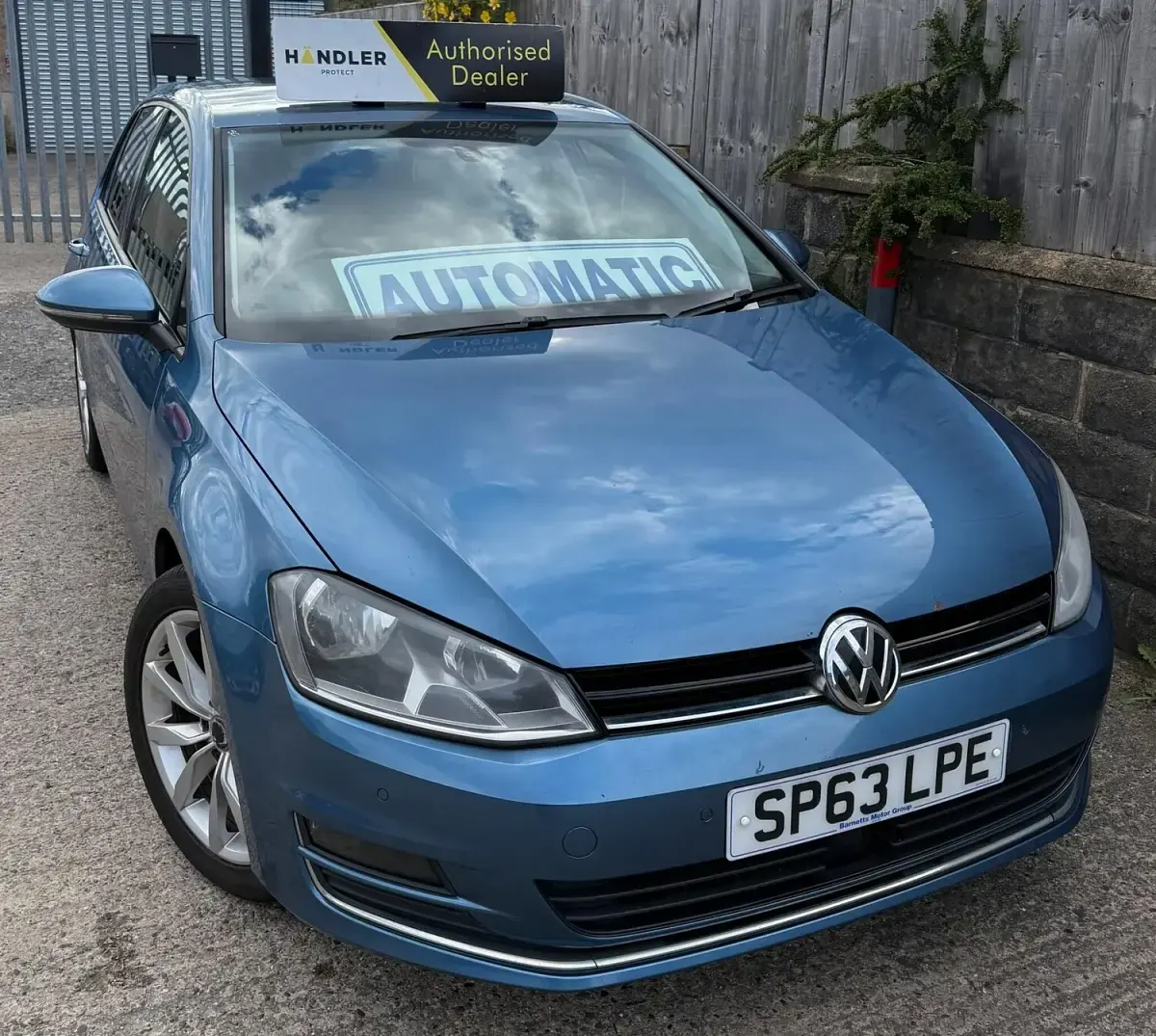 Used VW Golf VII GT 2013 Blue Hatchback