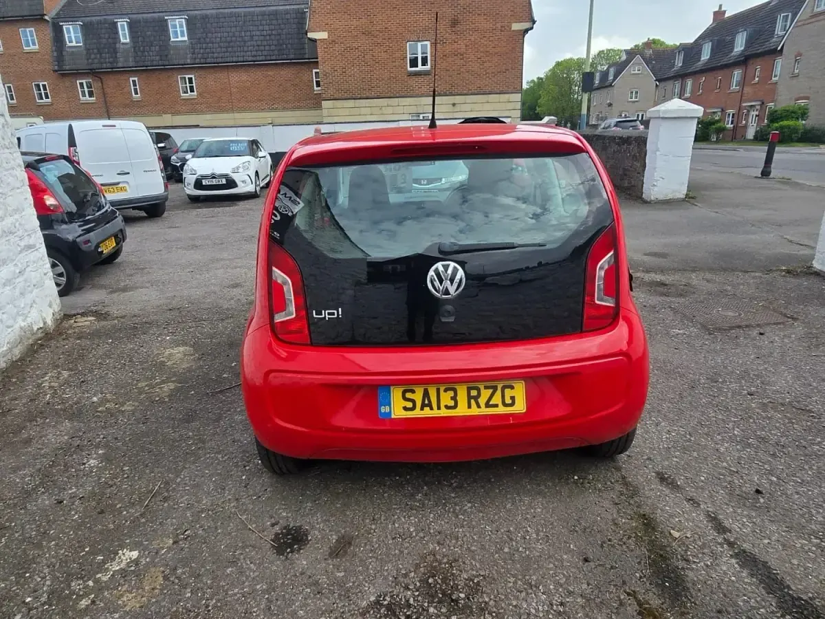 Używany VW up! take up! 2012 Czerwony Hatchback