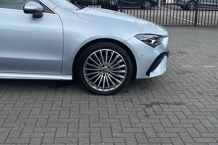 Used Mercedes CLA250 Shooting Brake AMG Line Premium 215 HP (158 kW) 2025 High tech silver Estate