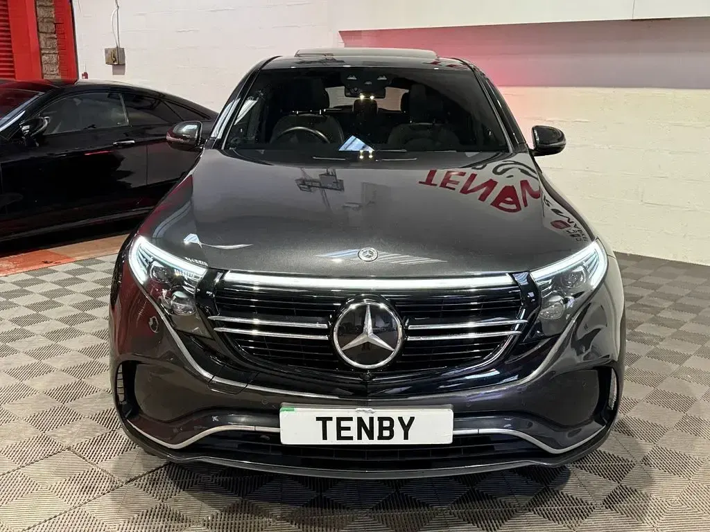 Used Mercedes EQC400 AMG line 300 kW (408 HP) 2022 Grey SUV