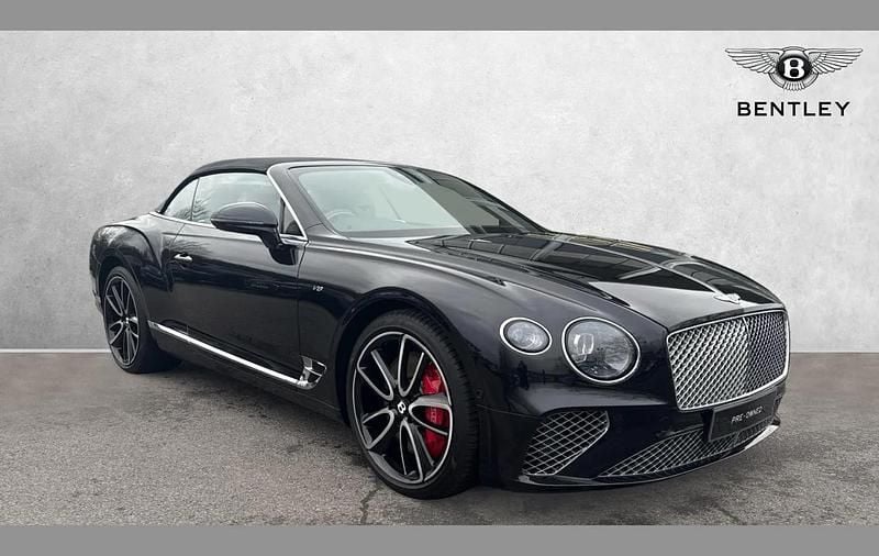 Used Bentley Continental GT Convertible 542 HP (398 kW) 2021 Black Cabriolet