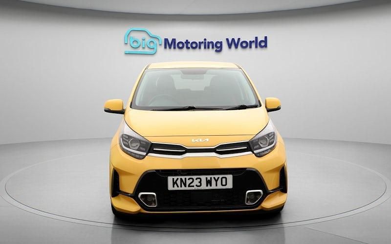 Used Kia Picanto GT-Line 67 HP (49 kW) 2023 Yellow Hatchback