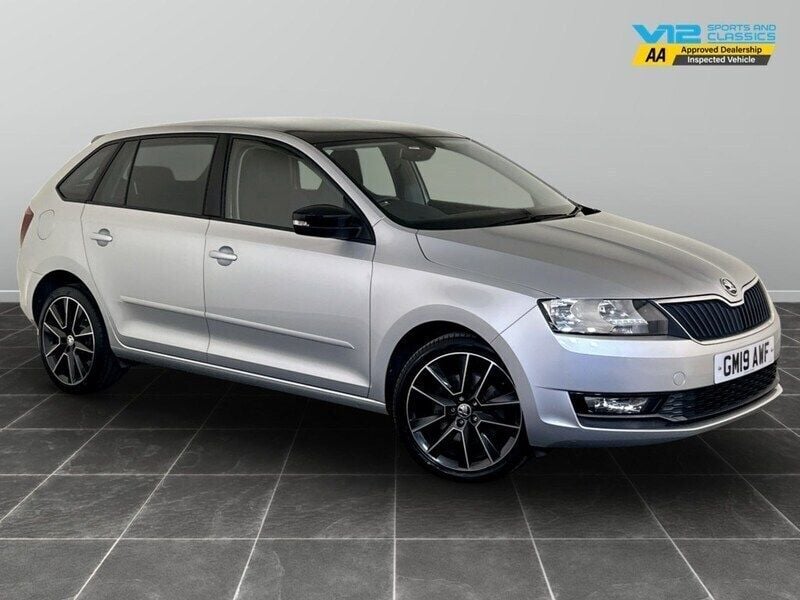 Silver Used 2019 Skoda Rapid Sport Hatchback | £8,495 (Good price) - Image 1/2