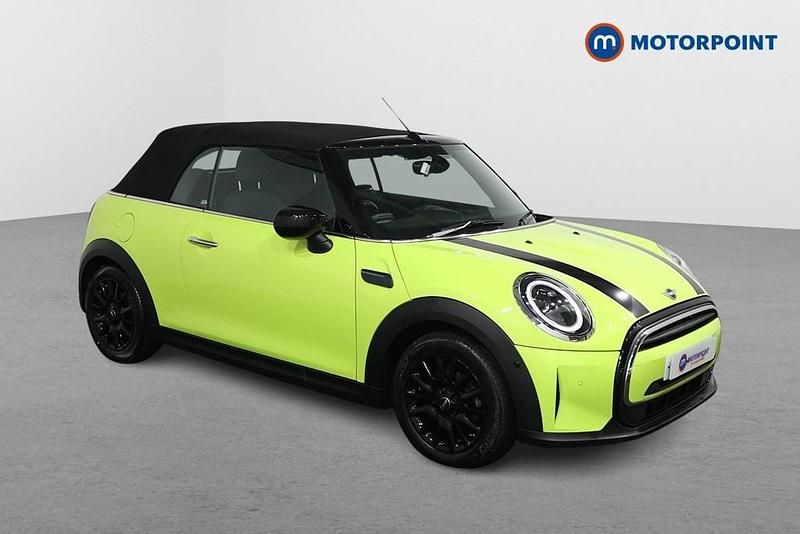 Yellow Used 2021 Mini Cooper Cabriolet Classic Cabriolet | £17,099 (Fair price) - Image 1/4