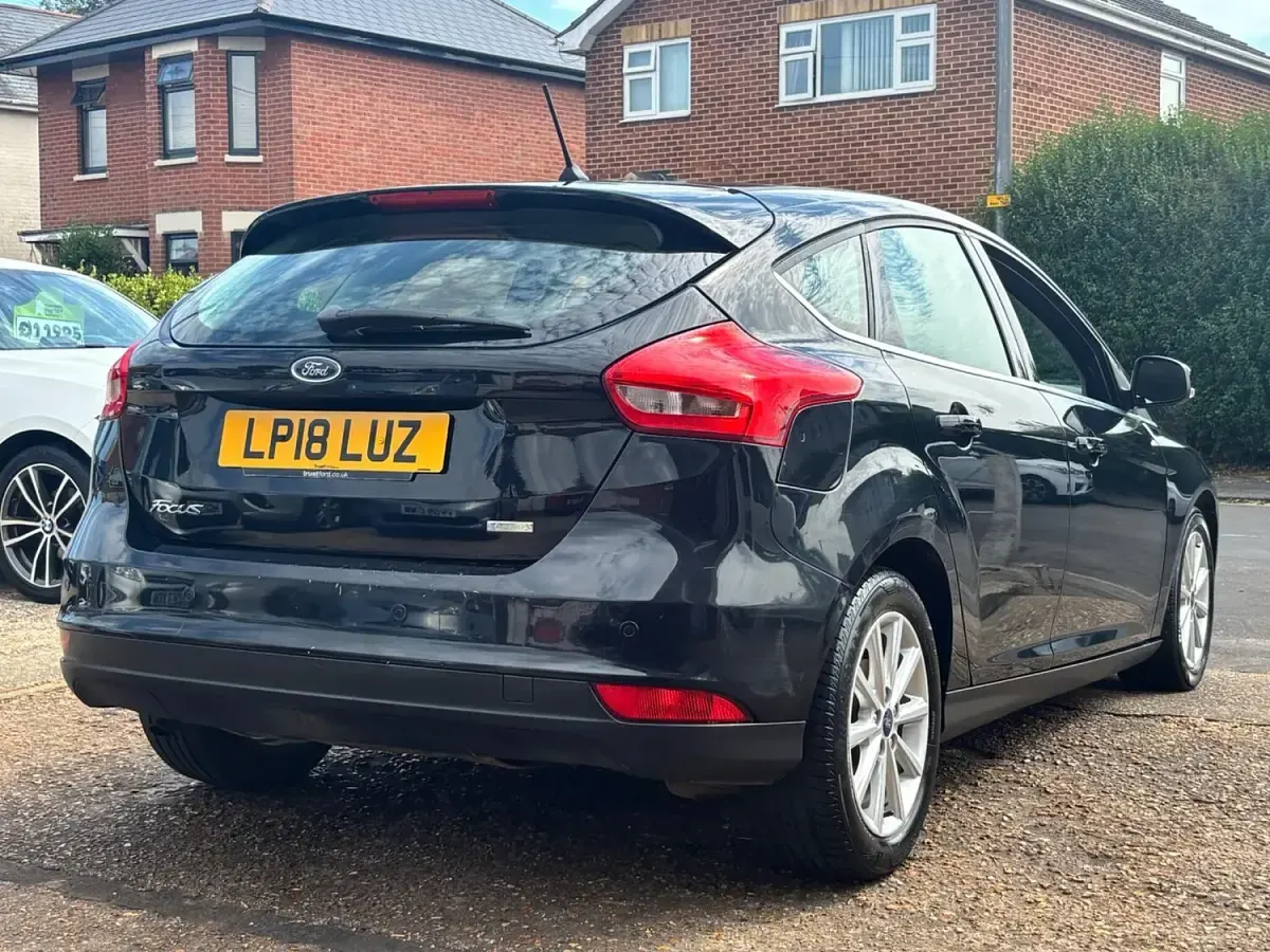 Used Ford Focus Titanium 2018 Black Hatchback