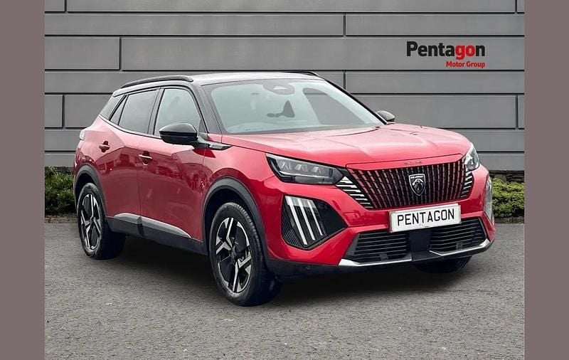 Red New 2025 Peugeot e-2008 GTi SUV | £22,599 (Super price) - Image 1/4