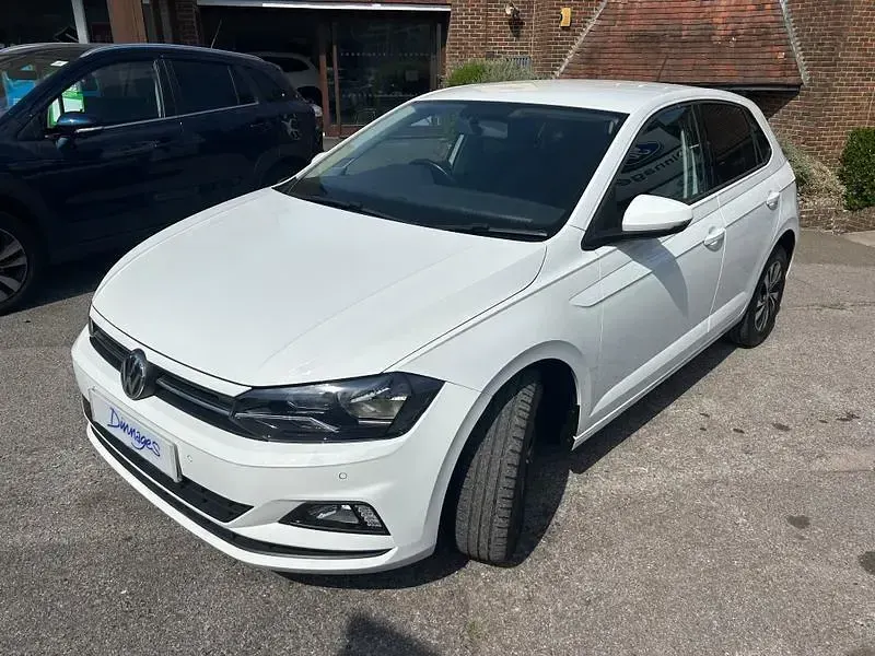 Used VW Polo Match 95 HP (69 kW) 2020 White Hatchback