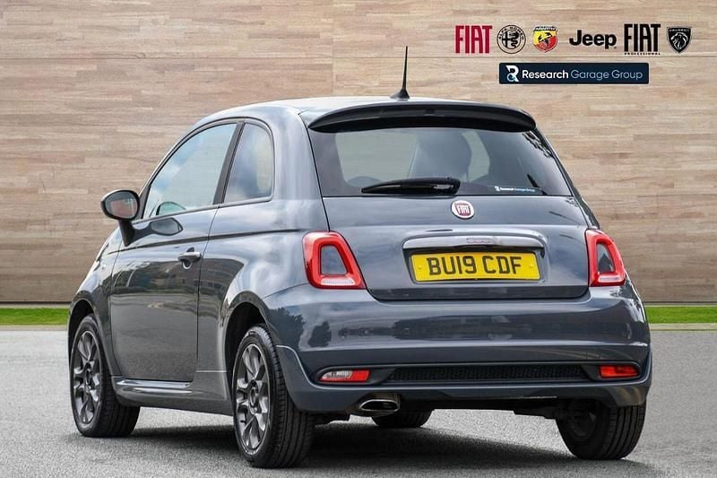 Grey Used 2019 Fiat 500 S Hatchback | £8,696 (Fair price) - Image 1/4